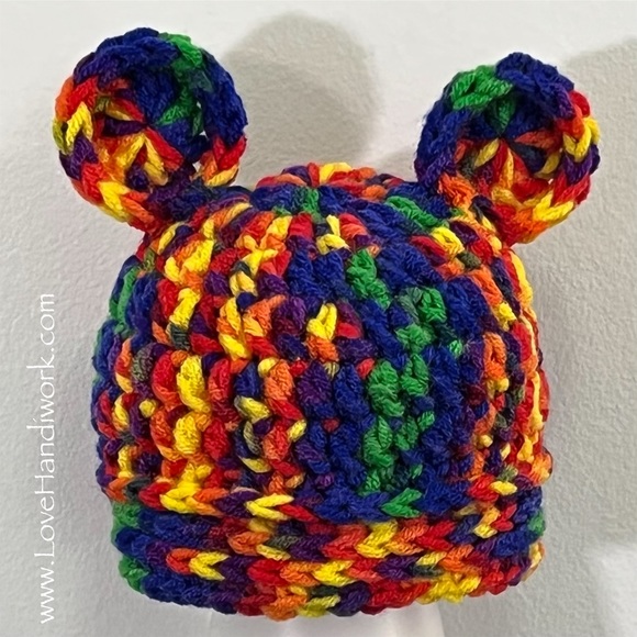 NEW Rainbow Baby Bear Beanies:
• Rainbow - Montana - Picture 2 of 7